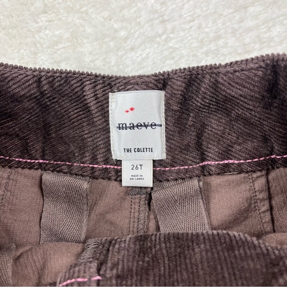 NWOT Maeve Tall The Colette Corduroy Full Length Wide-Leg Pants Anthropologie - Picture 6 of 8